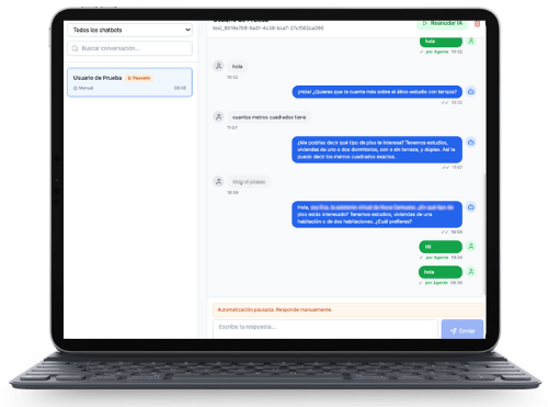 Panel para Whatsapp con IA